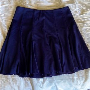 Blue skirt